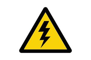 Power Supply Warning , electricity warning, warning label, high voltage, danger sign, power danger vector