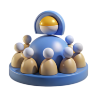 stunning artistic serene abstract 3D Render Abstract Group Unity Illustration original professional png