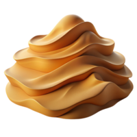 stunning vintage serene artistic Abstract 3D Golden Wave Background high resolution high resolution png