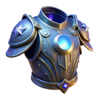extraordinary rustic vibrant minimalist 3D Render of Fantasy Armor original original png