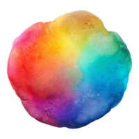 wonderful artistic Colorful Watercolor Gradient Background Transparent high quality png