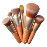 extraordinary abstract Makeup Brushes Set Various Sizes Transparent Background authentic png