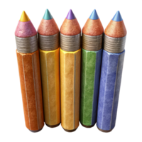 dramatic abstract Set of Drawing Pencils with Different Grades Isolated Element high quality png