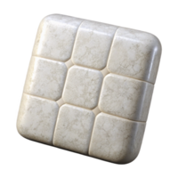 serene minimalist Bathroom Tiles White Square Transparent Background original png