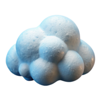 impressive minimalist Cloud Computing Symbol White and Fluffy Transparent Background high resolution png