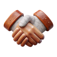 elegant vintage Handshake Icon Vintage Style Transparent Background high resolution png