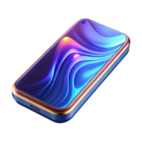 elegant classic Generate 3d Rendered Cutout of Futuristic, Iridescent Silver Levitating Desk 4K png