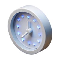 serene abstract Floating Minimalist Clock Led Time Display exclusive png