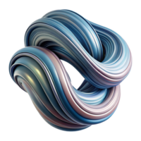 stunning rustic Abstract Flowing Lines Design Isolated on Transparent Background professional png