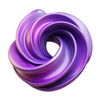 extraordinary modern Abstract Purple Ink Swirl Cutout with Fluid Motion authentic png