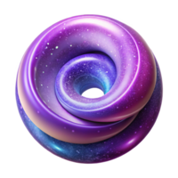 impressive rustic Abstract Purple Galaxy Swirl Isolated with Cosmic Pattern genuine png
