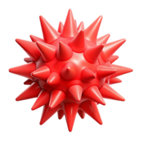 elegant classic Abstract Red Explosion Isolated with Blast Effect professional png