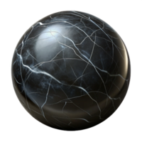 impressive rustic Black Marble Surface Cutout with Veined Pattern high resolution png