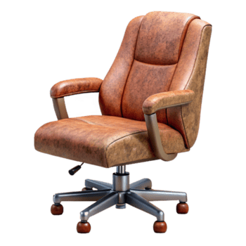 elegante moderno confortável escritório cadeira ergonômico Projeto Cortar fora detalhado png