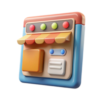 elegant artistic E-commerce Website Product Page Design Isolated detailed png