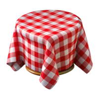 serene abstract Festive Tablecloth Red and White Checked Cutout high resolution png