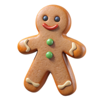 wonderful abstract Gingerbread Man Cookie Isolated exclusive png