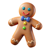 extraordinary abstract Gingerbread Man Decorated with Icing Cutout original png