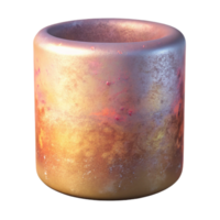 serene rustic Gradient Mesh Cylinder with Rounded Edges Cutout high quality png