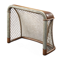 extraordinary artistic Hockey Goal Net Close Up Isolated Element authentic png