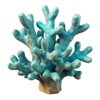 serene artistic Ocean Coral Reef Cutout Element authentic png