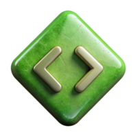 elegante vintage programação código símbolos verde isolado imagem original png
