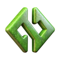 impressive minimalist Programming Code Symbols Green Isolated Image high resolution png