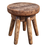 stunning rustic Rustic Wooden Stool Three Legged Transparent Background genuine png
