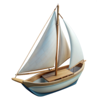 magnificent contemporary Sailboat White Sails Ocean View Transparent Background high resolution png