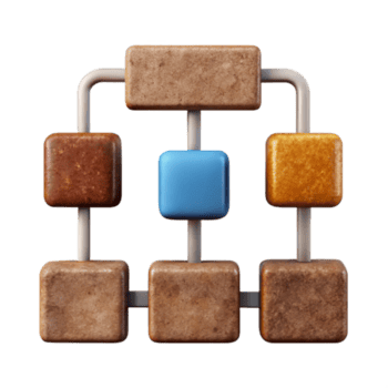 elegant rustic Software Development Flowchart Cutout with Transparency authentic png