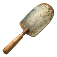 serene traditional Spatula Isolated with Wooden Handle 4K png