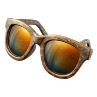 impressive rustic Sunglasses with Polarized Lenses Transparent Background high resolution png