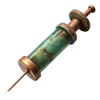 magnificent creative Syringe with Needle Isolated Element on Transparent Background original png