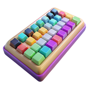 heiter Jahrgang Tablette Computer mit hoch Auflösung Anzeige transparent Hintergrund hoch Auflösung png