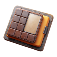 magnificent traditional Tablet with Keyboard Case Top View on Transparent Background authentic png