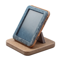 stunning abstract Tablet with Stand Top View on Transparent Background genuine png