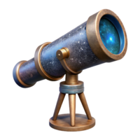 stunning rustic Telescope Observing Distant Galaxy Cutout Transparent Background exclusive png