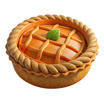 magnífico contemporâneo Ação de graças torta abóbora temperado fatiado isolado Alto resolução png