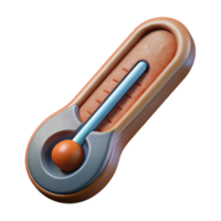 magnificent artistic Thermometer Digital Display Isolated Element high resolution png