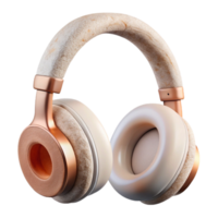 serene abstract Wireless Headphones with Noise Cancelling White Cutout detailed png