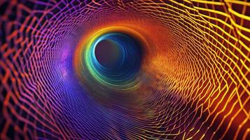 Vibrant color mesh background photo