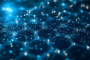 Abstract Network Connections - Digital Data and Technology Background for Design photo
