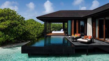 Luxurious Tropical Villa with Private Pool and Ocean View Offers Tranquil Escape photo