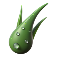 extraordinary abstract A single blade of grass covered in dew drops, macro photography style, soft lighting high quality png