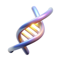 vibrant abstract A DNA strand forming a double helix, glowing with an ethereal light, abstract and minimalist style high resolution png