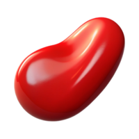 stunning artistic A single, bold brushstroke of vibrant red paint, illuminated by a harsh, directional light, abstract expressionism authentic png