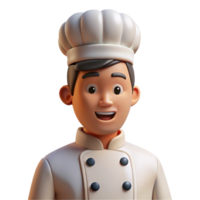 extraordinary rustic A chef with a white uniform and a focused expression, brightly lit kitchen, culinary photography style exclusive png