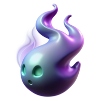 elegant traditional A will-o'-the-wisp flickering in a dark swamp, ethereal glow, eerie and mysterious, fantasy art style genuine png