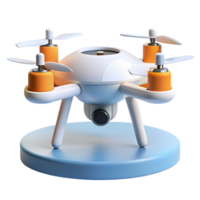 elegant rustic A solitary drone hovering in a sterile white room, sharp focus, minimalist style exclusive png
