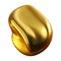 elegant artistic A single, bold brushstroke of metallic gold paint, illuminated by a soft, diffused light, minimalist style detailed png